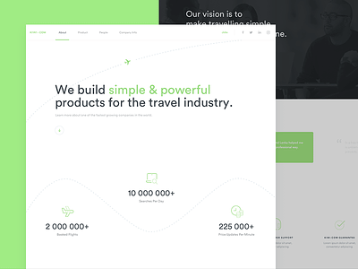 About Us Landing Page