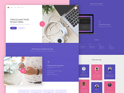 MR - Landing Page