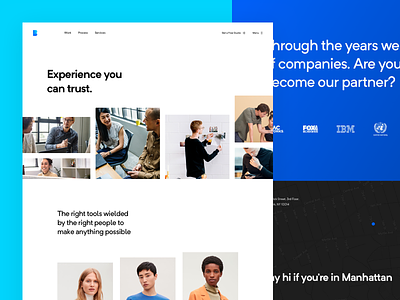 BLL - About Page about app clean logo modern people photos redesign typography ui webdesign website