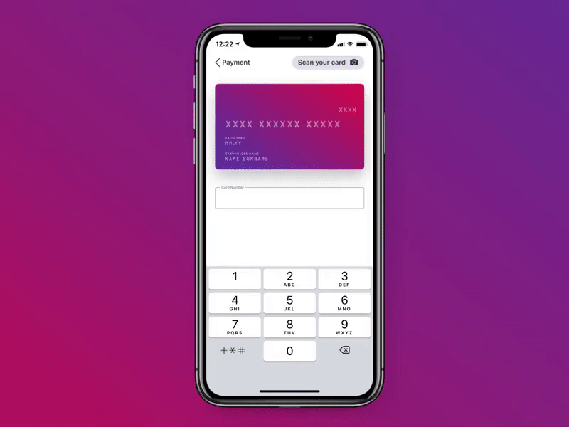 DailyUI 002: Credit Card Checkout animation daily ui dailyui design interface interfacedesign ui