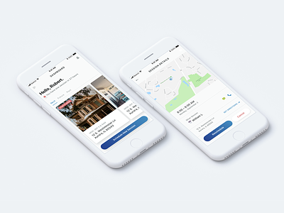 Real Estate App app clean photography real estate ui ux
