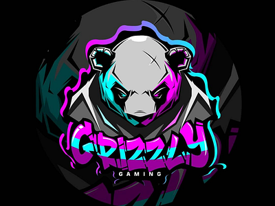 Grizzly gaming bear e sports esports game gaming grizzly logo mascot sport team