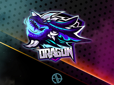 dragon mascot logo gaming animal art branding cartoon design dragon esports gaming graphic illustration logo mascot vector