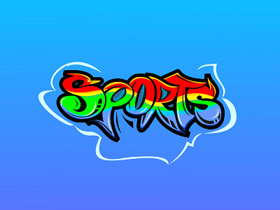 Sports graffiti abstract art artistic colorful cool culture design funky graffiti graffitti grafiti grafitti graphiti hip hop illustration style text texture underground urban