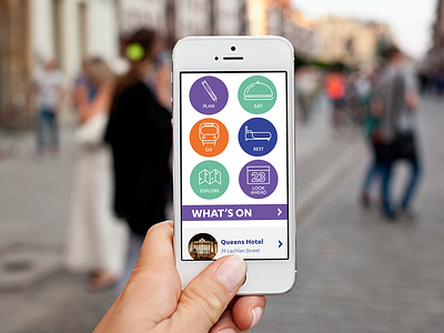 City of Leeds Rebrand: App re-design