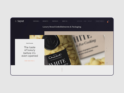 Signet Branding Website