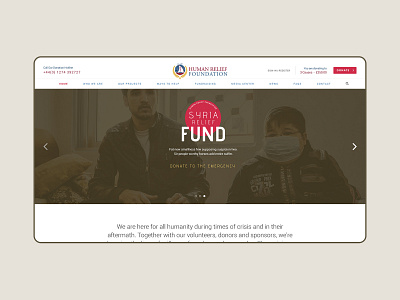 Human Relief Foundation Website branding clean design designinspirations interface minimal typography ui ux web web design website