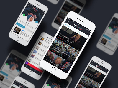 United Muslims iOS App application ui interface ios mobile design muslims news scholars social network