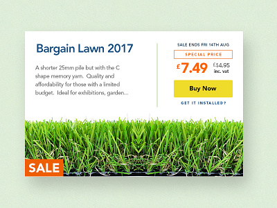 Artificial Grass Product Cards