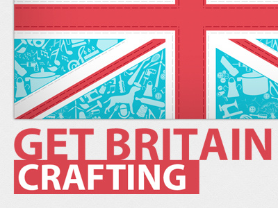 Get Britain Crafting Logo Concept