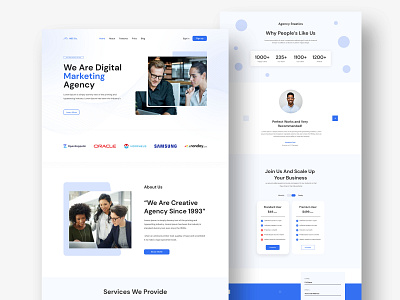 Digital Marketing Agency Landing Page