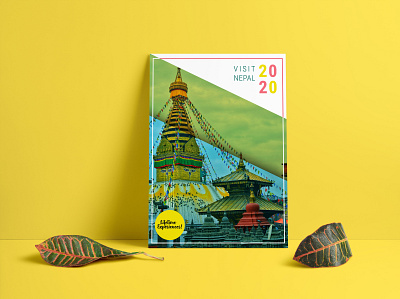 Visit Nepal 2020 illustration poster design