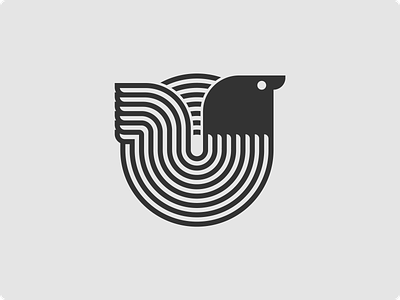 Birdy Mark bird logo monogram