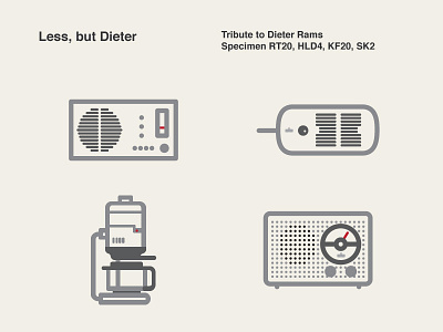 Less But Dieter braun dieter dieter rams drawing graphic icon illustration industrial design vector