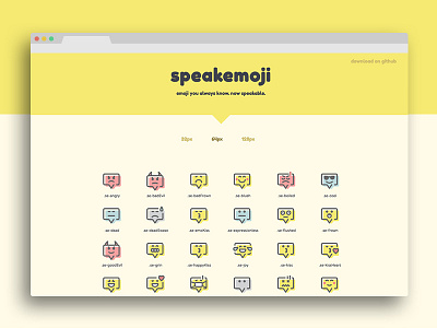 Speakemoji SVG CSS Package css emoji emoticon free icon open source smiley svg vector