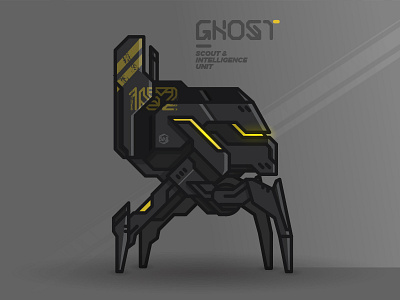 DAS Unit 152 [GHOST] abstract dasrobot line robot vector