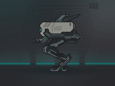 DAS Unit 152 [CROSSELEVATE] abstract dasrobot line robot vector