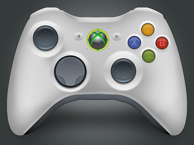 Xbox 360 controller icon 360 awesome controller fun icon realistic vector xbox