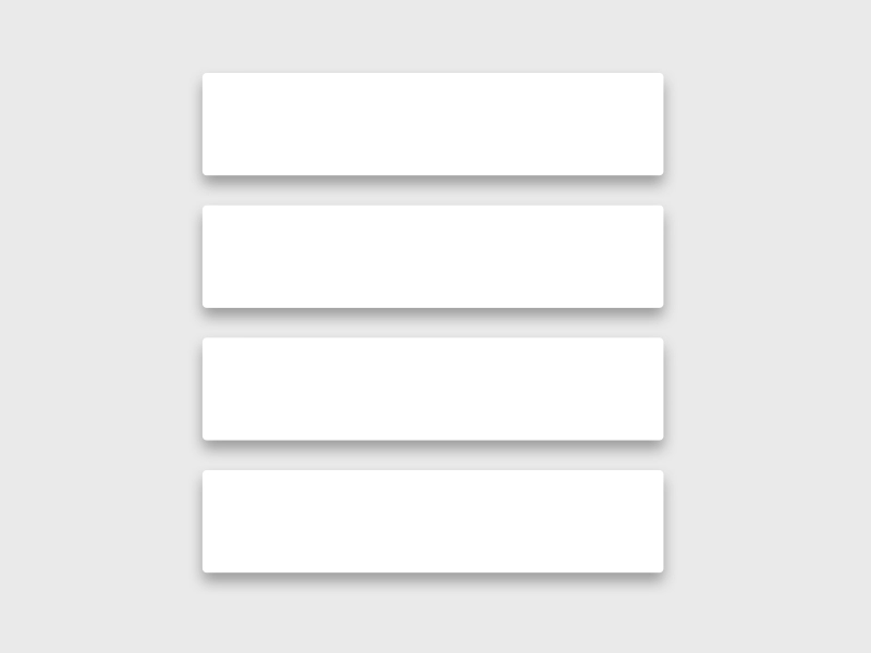 Material Design Card Animation