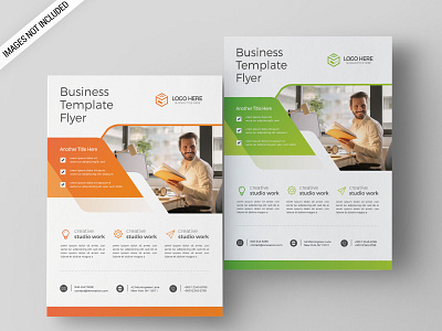 A4 Business Flyer Template Free Design