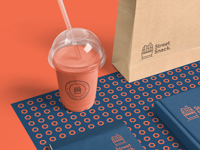 Branding branding fastfood food logo snack