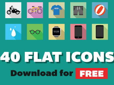 Material Design Icons Pack flat icons icons set material design