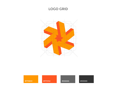 7 Star logo design