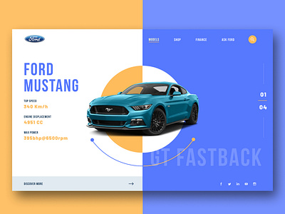 Automobile Website Concept