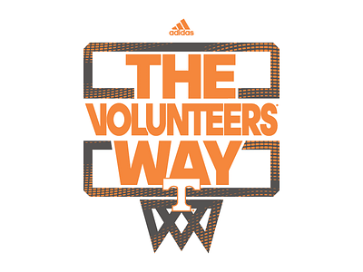 This Is The Way adidas backboard basketball ncaa net tennessee volunteers