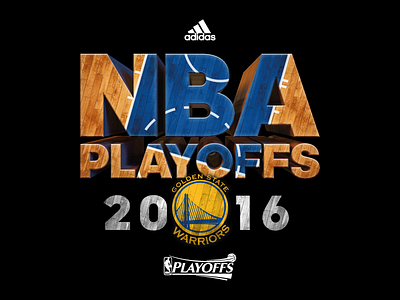 NBA Playoffs 3d basketball golden state nba playoffs warriors