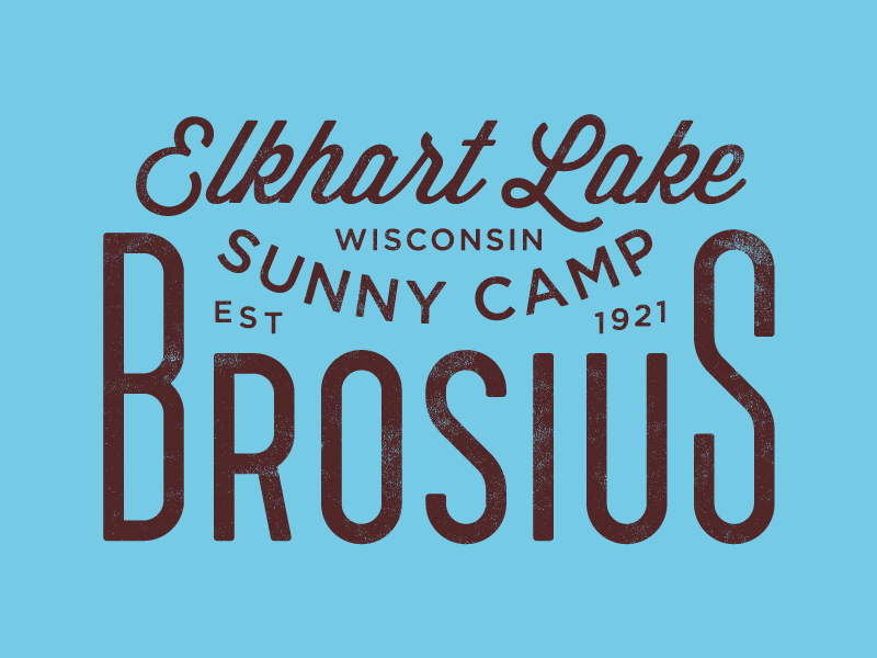 Camp Brosius Elkhart Lake by Tom Quaglia on Dribbble
