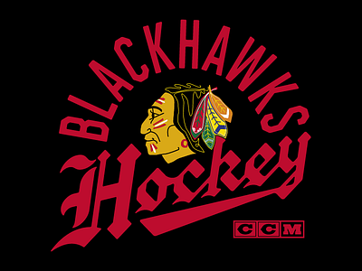 Blackhawks Blackletter