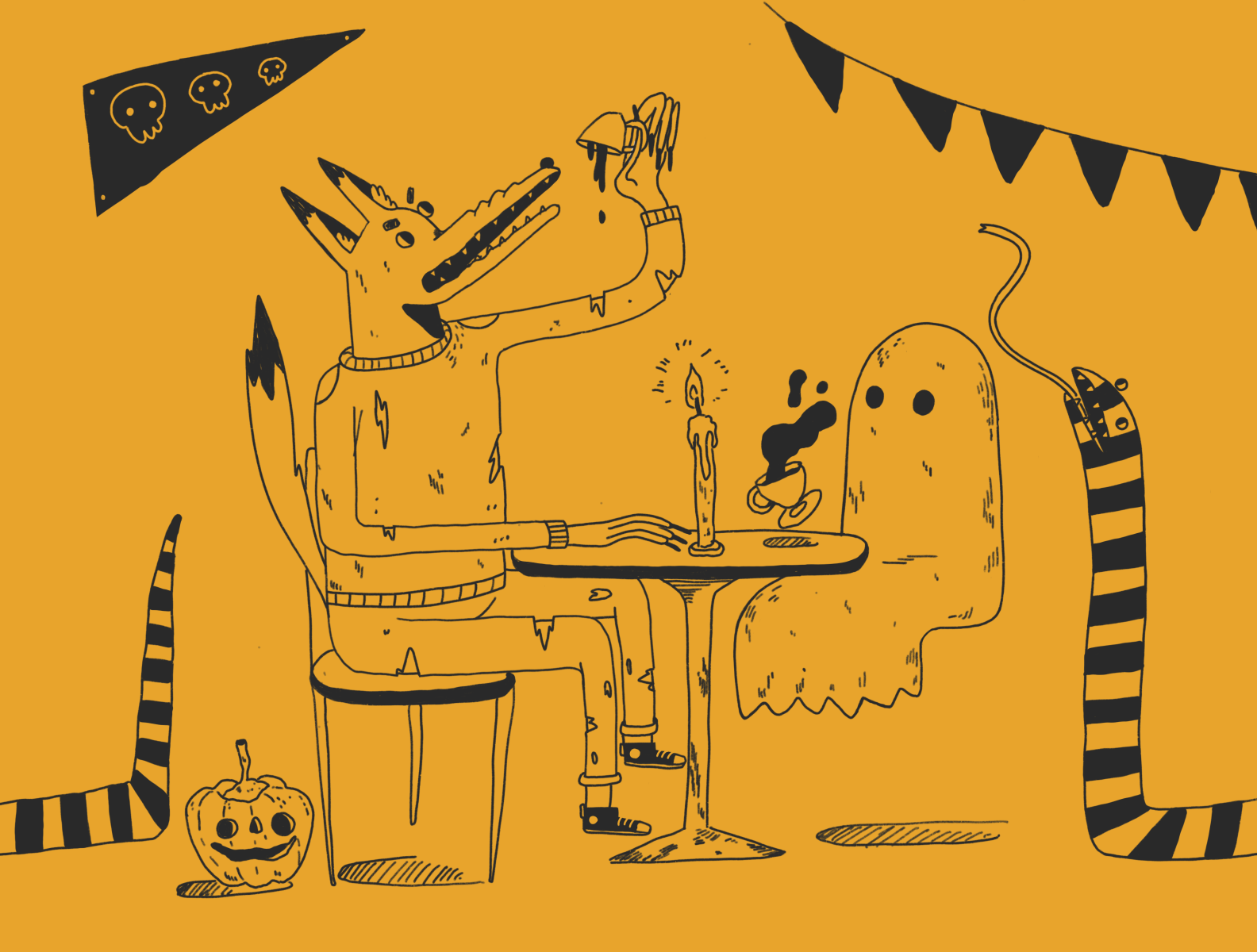 Dead Mans Party By Sierra Rozario On Dribbble 