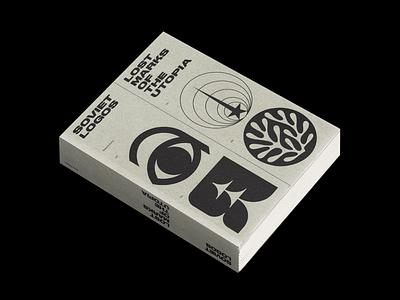 Soviet Logos: Lost Marks of The Utopia book book cover editorial logo logomarks logos marks print
