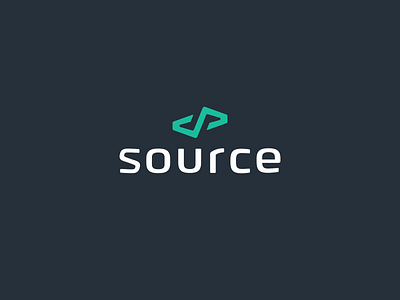 Source brandmark code coding logo logomark logotype madebysource marque monogram source trademark