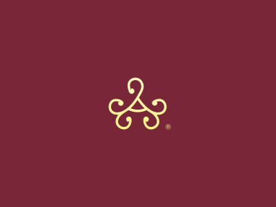 Altera a logo altera brand gold jewelry logo logotype mark ornamnet red royal