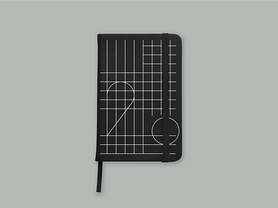 Bvlrg branding design grid idenitity moleskine