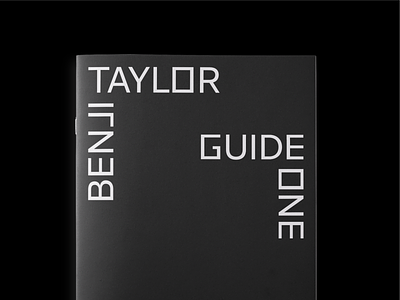 Benji Taylor - Visual Identity brand branding customfont identity logo logodesign logotype typeface typography