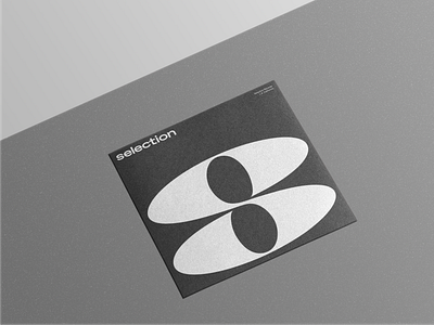 Selection 8ball bold branding logo logomark logotype music record label record sleeve s symbol vinyl