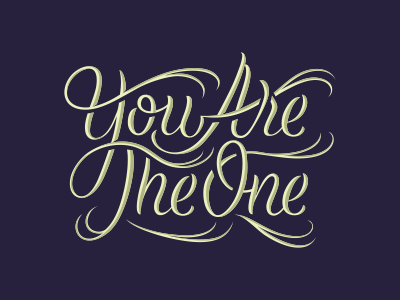 You are