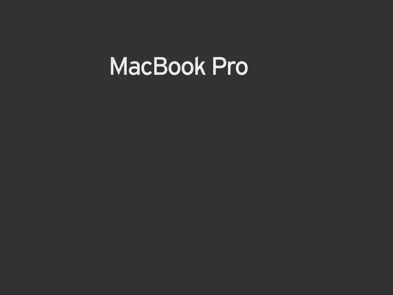 Macbook Pro GIF WIP 2d after effects icon motion