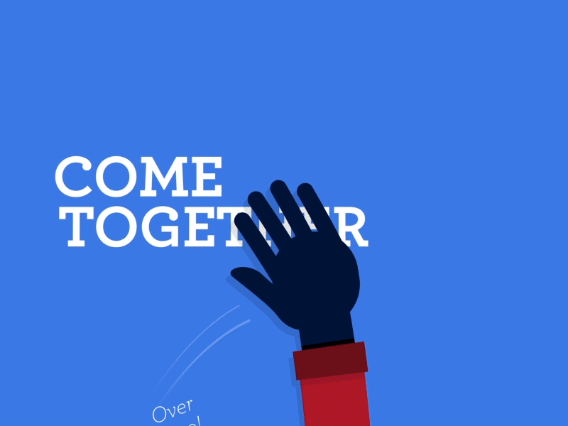 Come Together after effects animation gif motion graphics