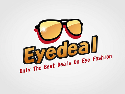 Eyedeal logo adobe illustrator branding creative design glasses graphic design icon illustration illustrator imagination inspiration logo typography