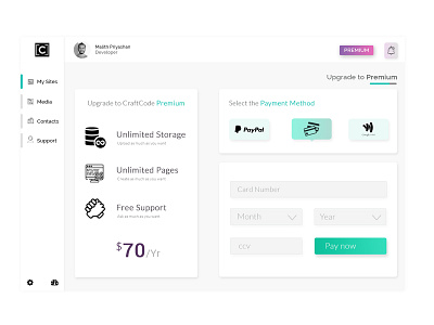 Upgrade plan - payment flow dashboad illustration payment psd ui upgrde ux web web design