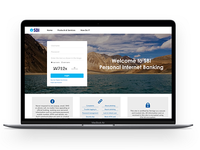 SBI Net-Banking Re-Design