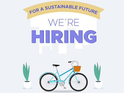 Hiring Poster For Yulu Bikes