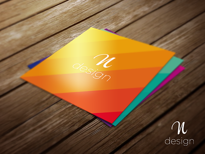 Business Card business card color mockup n design new logo square