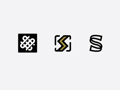 SS Monogram branding letter logo monogram popular s s logo square ss ss logo weave