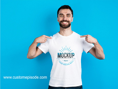 Realistic t-shirt mockup Psd Template t shirt mockup