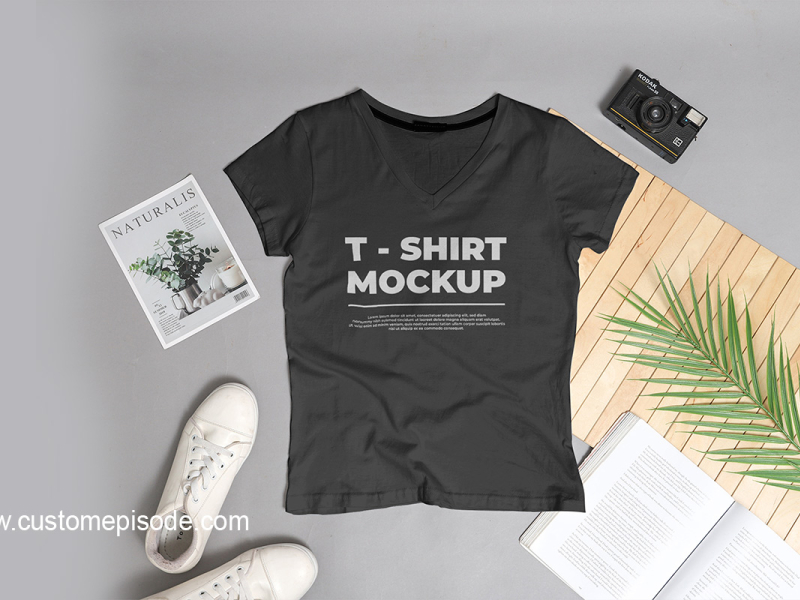 Men's T-shirt mockup Free Download by Free mockup Download on Dribbble